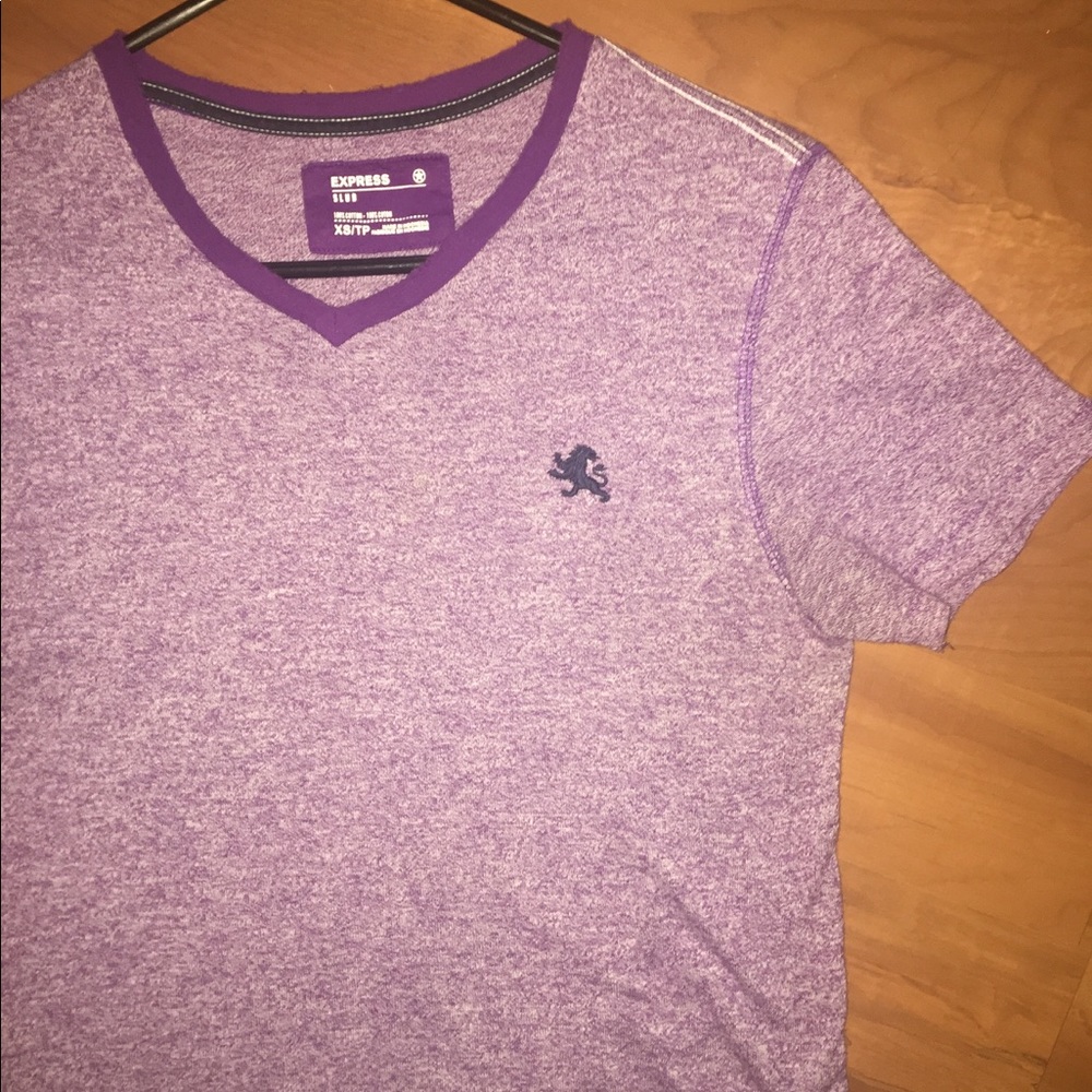Space Dyed Slub Knit Flex Stretch V-Neck
